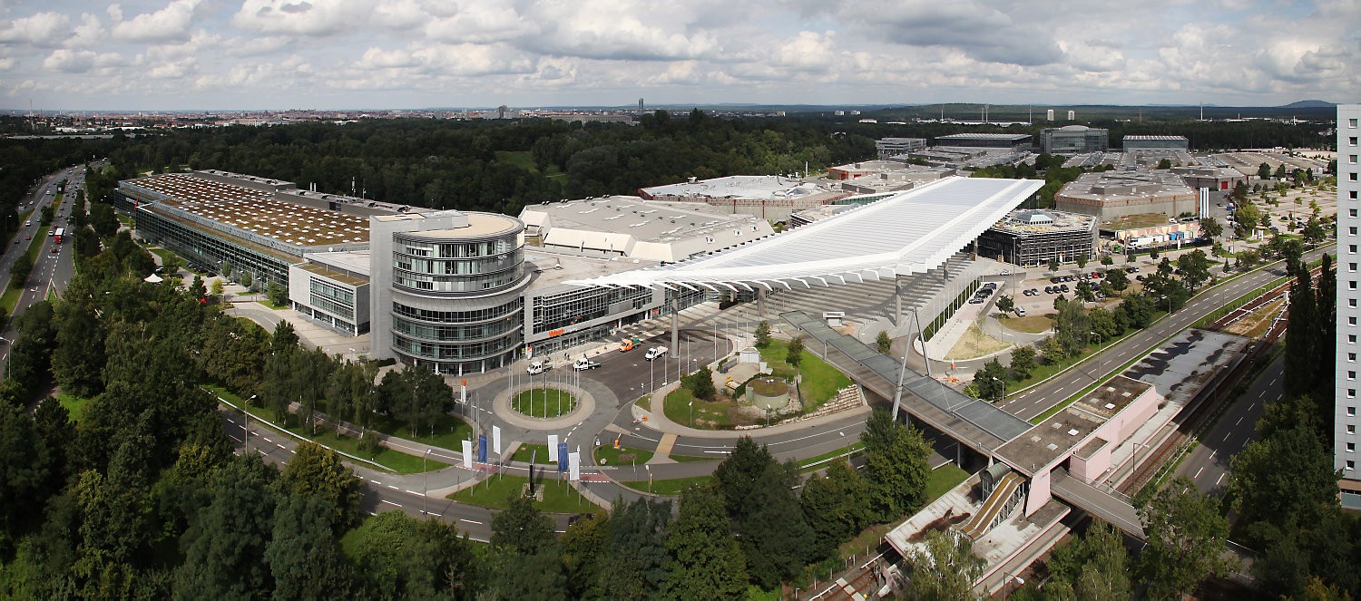 Messezentrum, NürnbergConvention Center, NCC Mitte, Eingangsbereich Mitte